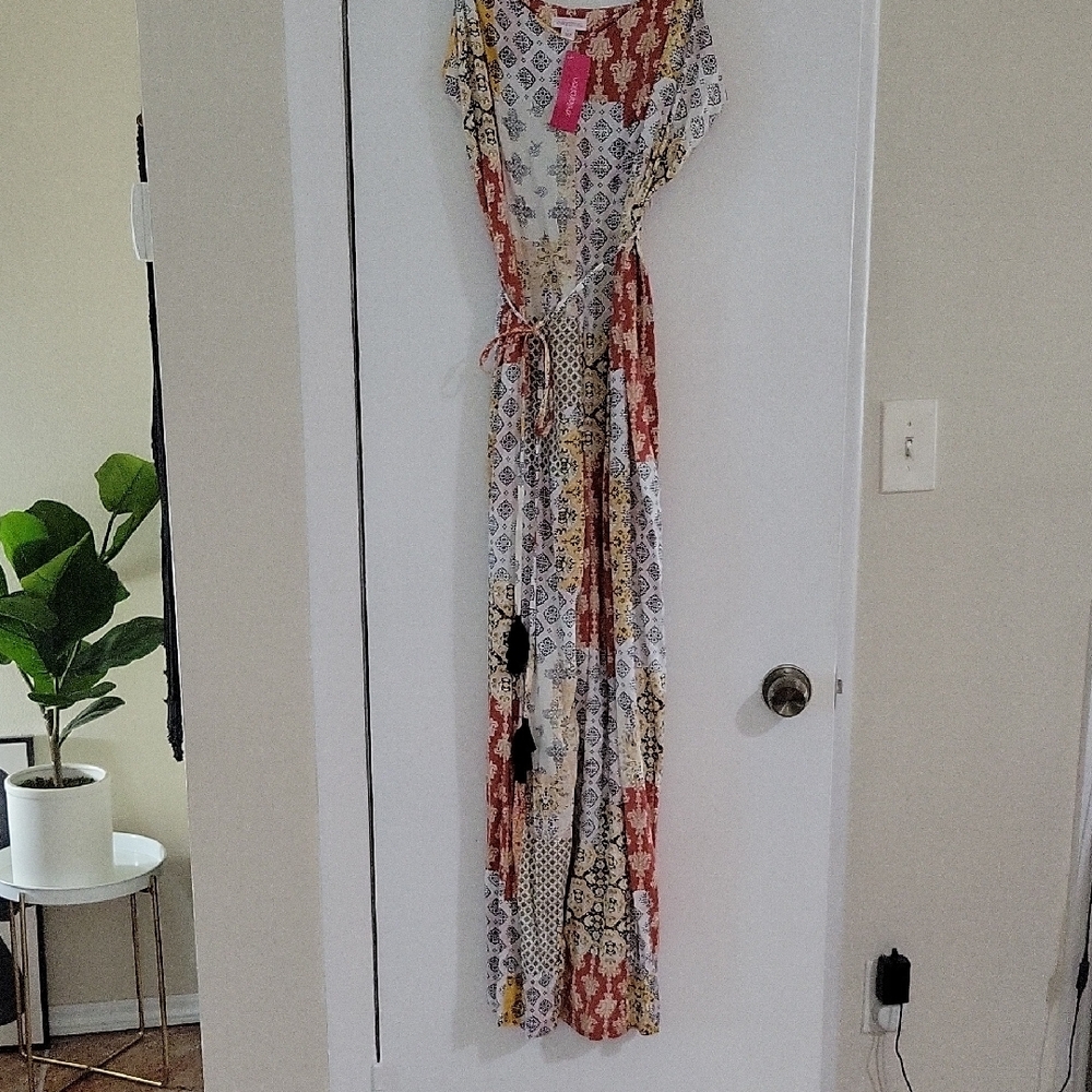 Xhilaration Multicolor Patterned Jumpsuit